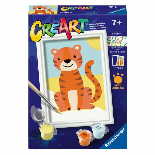 Ravensburger CreArt Schilderen op Nummer - Tijger Koop Online