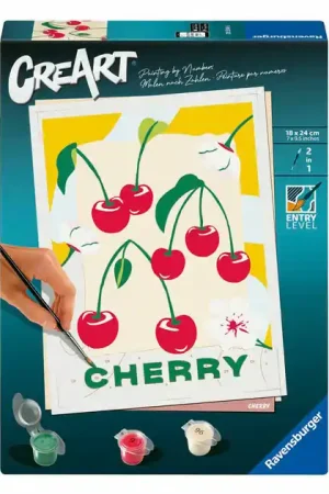 Bestseller Ravensburger CreArt Schilderen op Nummer - Kers
