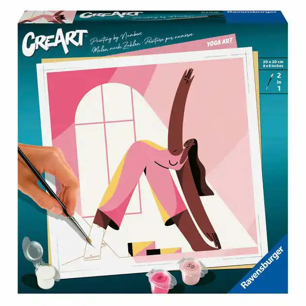 Ravensburger CreArt Schilderen op Nummer - Yoga Voordeelprijs