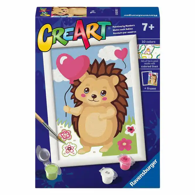 Exclusieve Aanbieding Ravensburger CreArt Schilderen op Nummer - Egel