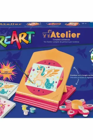 Betaalbaar Ravensburger CreArt Schilderen op Nummer - Atelier