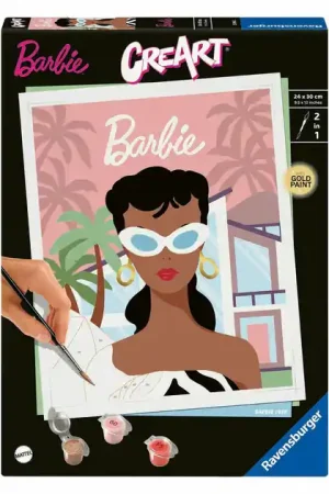 Betaalbaar Ravensburger CreArt Schilderen op Nummer - Barbie