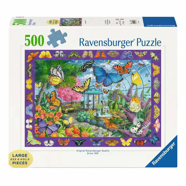 Ravensburger Legpuzzel Butterfly Place - 500st. Weekendaanbieding