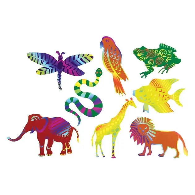 Goedkoop Colorations - Krasfiguren Dierenvormen - 48dlg.