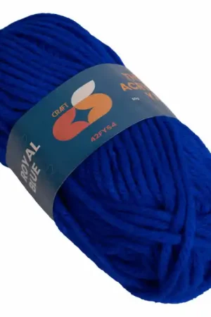 Colorations - Acrylgaren 4 mm - 50gr - Koningsblauw Must-Have