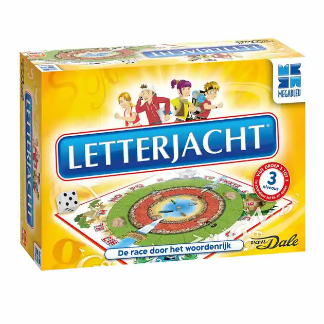 Megableu Letterjacht Bordspel Express Levering