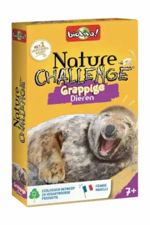 Weekendaanbieding Bioviva Kwartet Nature Challenge - Grappige Dieren