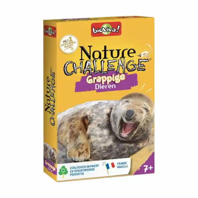 Weekendaanbieding Bioviva Kwartet Nature Challenge - Grappige Dieren