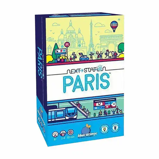 Snelle Levering Blue Orange Gezelschapsspel Next Station Paris
