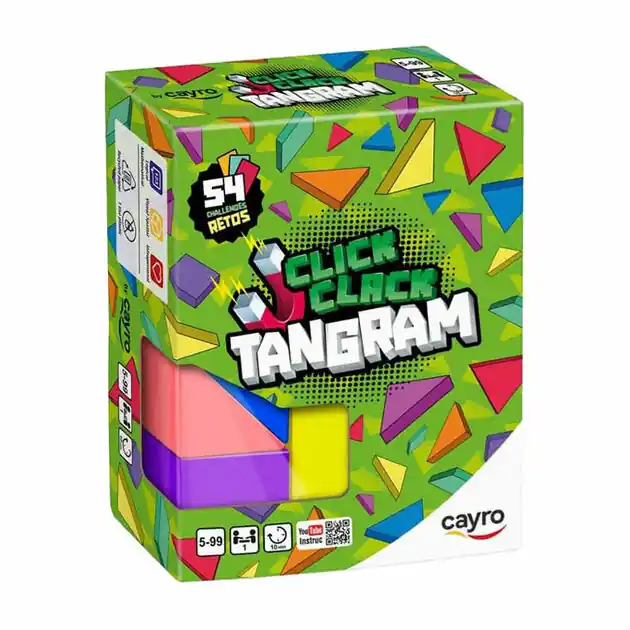 Cayro Magnetisch Blokkenspel Click Clack Tangram Must-Have
