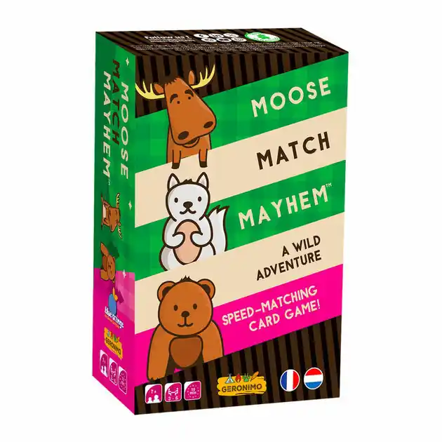 Finale Uitverkoop Geronimo Games Kaartspel Moose Match Mayhem