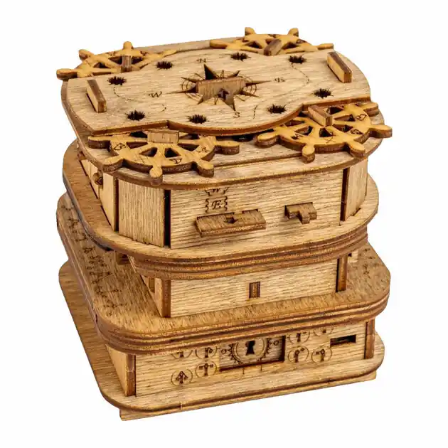 iDventure Cluebox Puzzelkubus - Davy Jones' Locker Speciale Aanbieding
