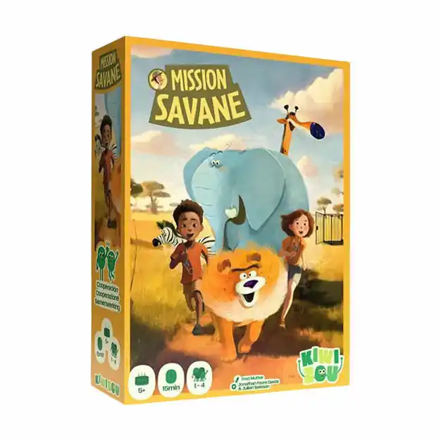 Koopje KiwiZou Kaartspel Mission Savane