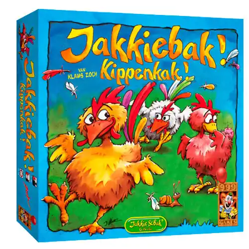 999 Games Jakkiebak! Kippenkak! Compact Hete Deal