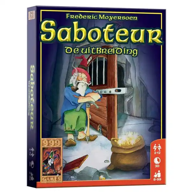 Beperkt Aanbod 999 Games Saboteur: De Uitbreiding