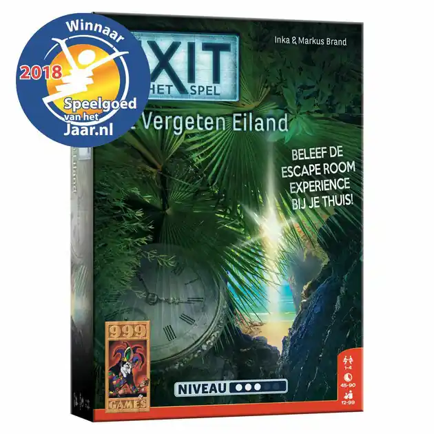 Korting 999 Games EXIT - Het Vergeten Eiland