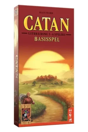 999 Games Catan - Uitbreiding Basisspel, 5-6 spelers Bordspel Bestseller