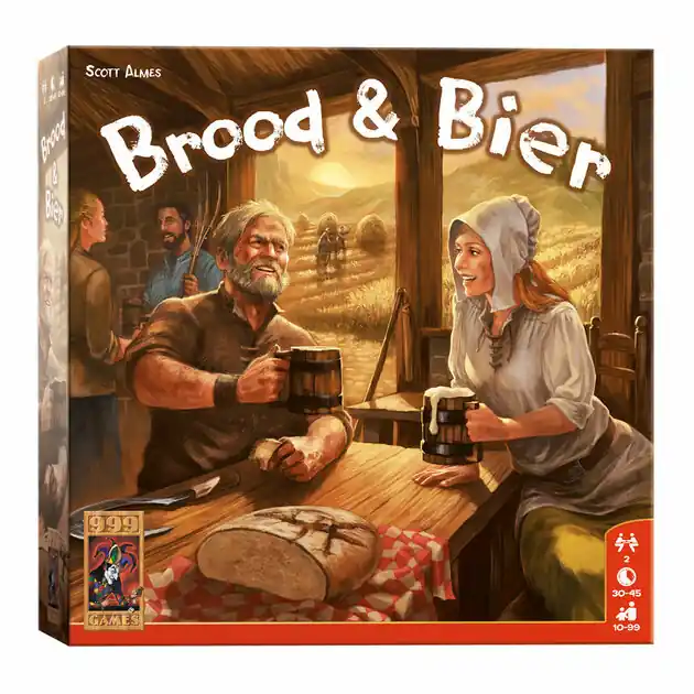 Snelle Levering 999 Games Brood & Bier Bordspel