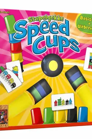 Weekendaanbieding 999 Games Stapelgekke Speed Cups Actiespel, 6 Spelers