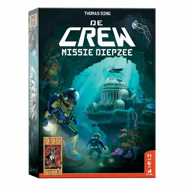 Premium 999 Games De Crew Missie Diepzee Kaartspel