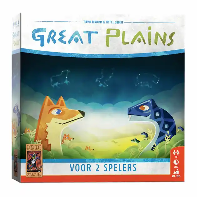 Favoriet 999 Games Great Plains Bordspel