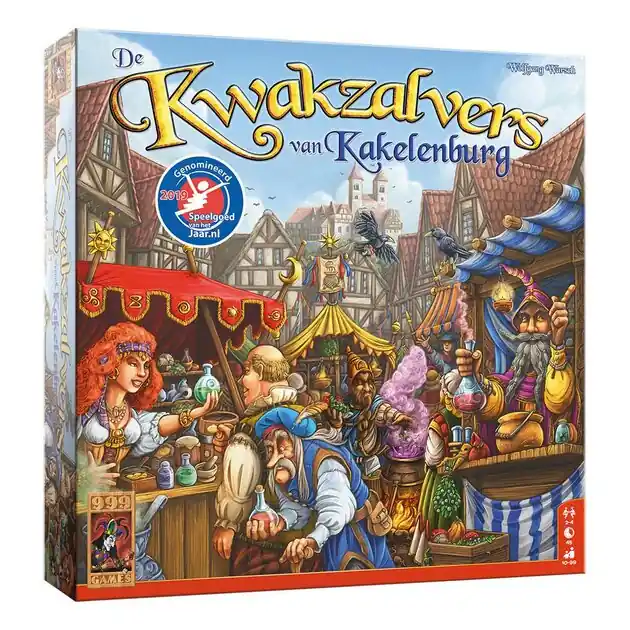 999 Games De Kwakzalvers van Kakelenburg Bordspel Voordeelprijs