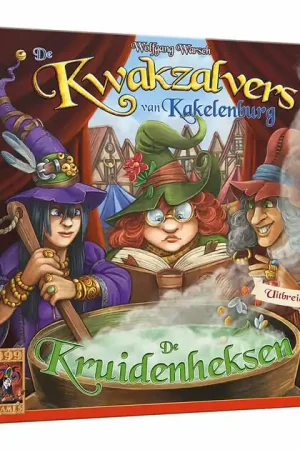 Uitverkoop 999 Games De Kwakzalvers van Kakelenburg: De Kruidenheksen Uitbreiding Bordspel