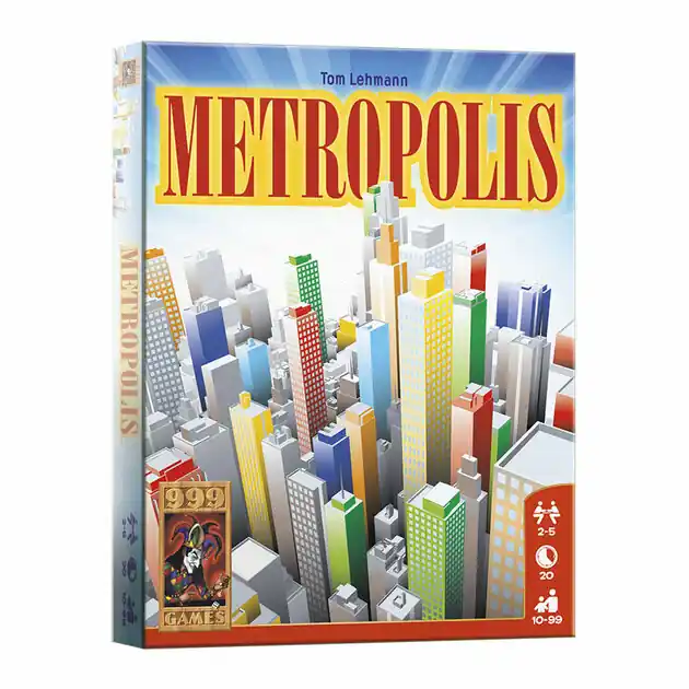 Betrouwbaar 999 Games Metropolis Kaartspel