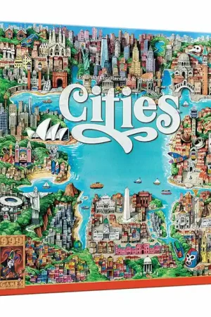 999 Games Cities Bordspel Betaalbaar