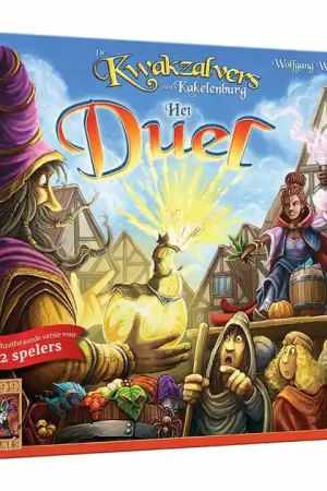 999 Games De Kwakzalvers van Kakelenburg: Het Duel Bordspel Fabrieksprijs