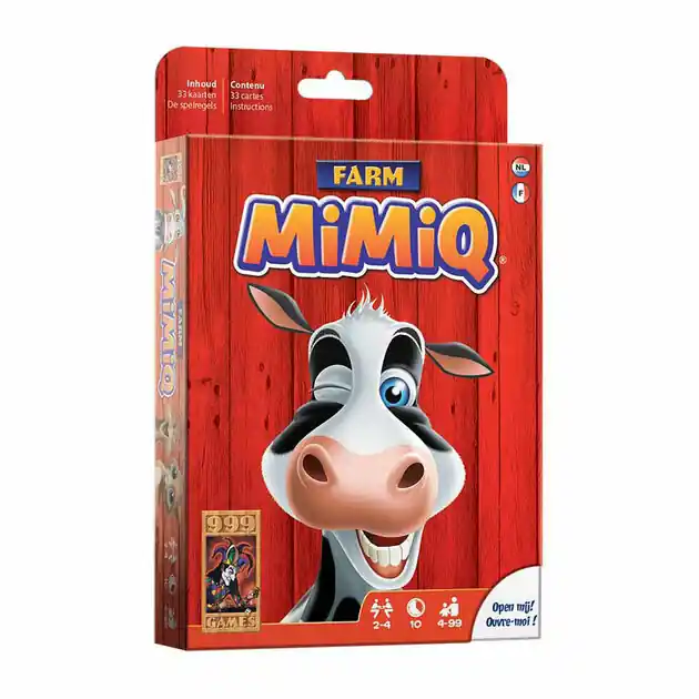 Nu Kopen 999 Games Mimiq Farm Kaartspel