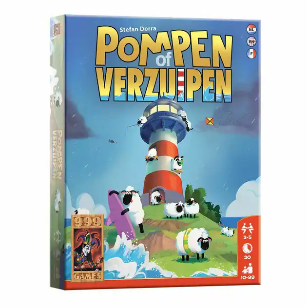 Must-Have 999 Games Pompen of Verzuipen Kaartspel