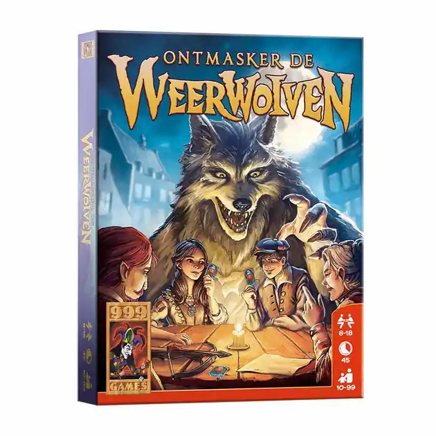 999 Games Ontmasker de Weerwolven Kaartspel Superprijs