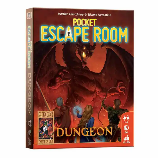 999 Games Pocket Escape Room Dungeon Finale Uitverkoop