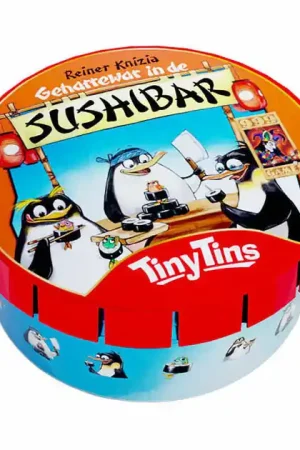 999 Games Tiny Tins Geharrewar in de Sushibar - Dobbelspel Veilige Betaling