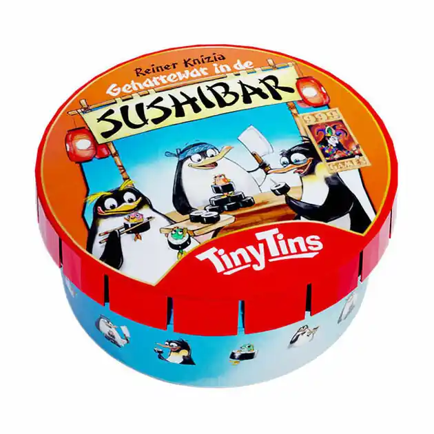999 Games Tiny Tins Geharrewar in de Sushibar - Dobbelspel Veilige Betaling