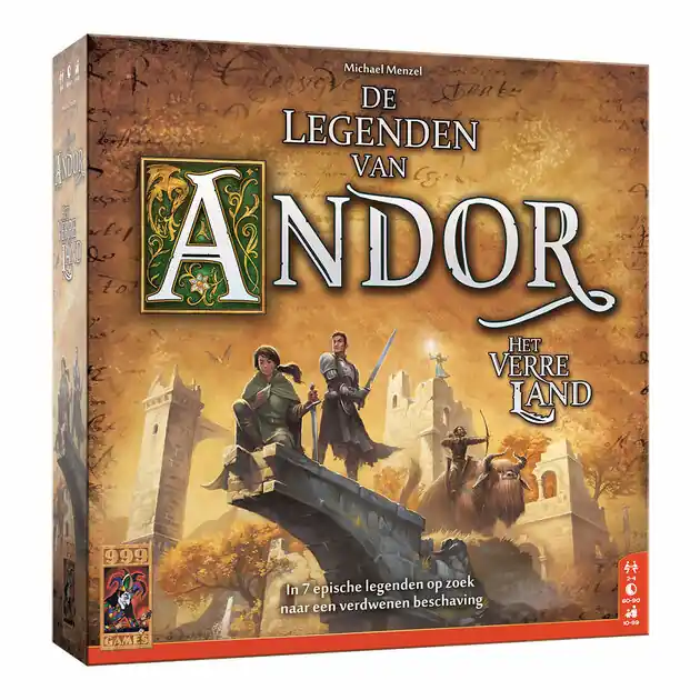 999 Games De Legenden van Andor Het Verre Land - Bordspel Voordeelprijs