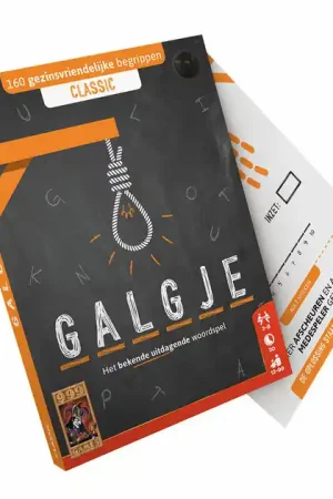 999 Games Galgje Classic Fabrieksprijs