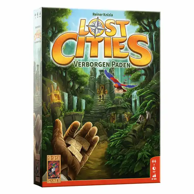 999 Games Lost Cities Verborgen Paden - Bordspel Meest Verkocht