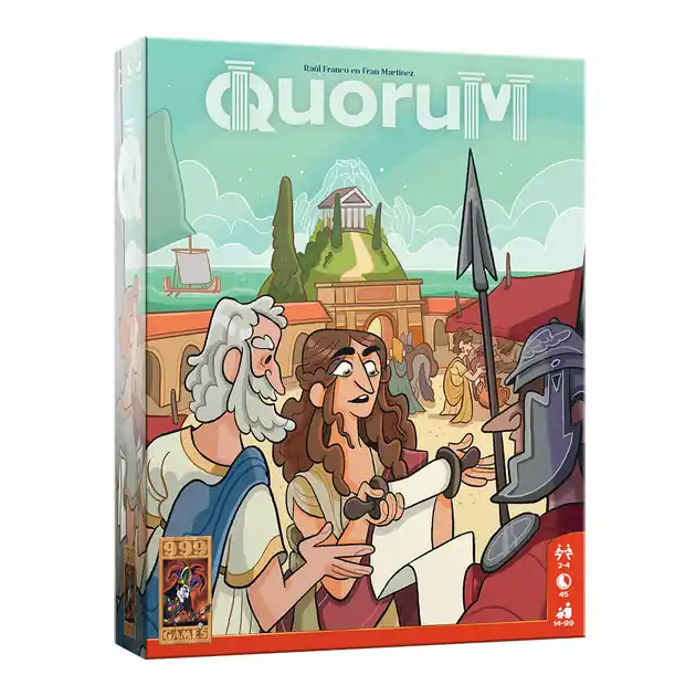 Meest Verkocht 999 Games Quorum - Bordspel