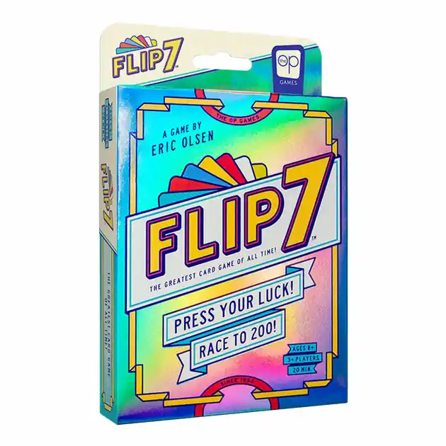999 Games Flip 7 Compact Engelstalige Versie - Kaartspel Goedkoop