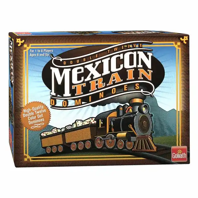 Populair Goliath Mexican Train Domino Spel