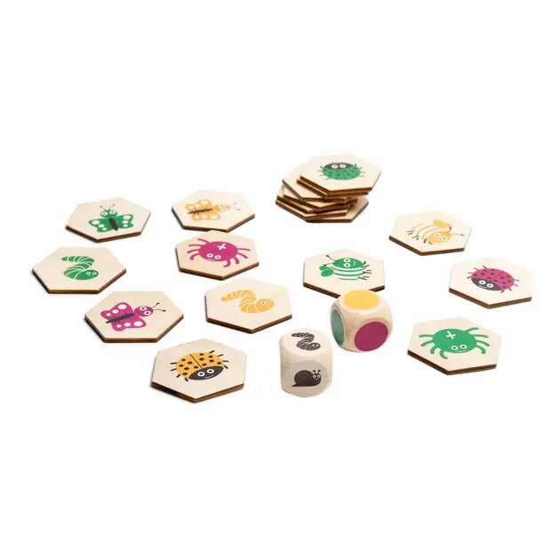 BS Toys Houten Beestjes Zoekspel, 20dlg. Finale Uitverkoop