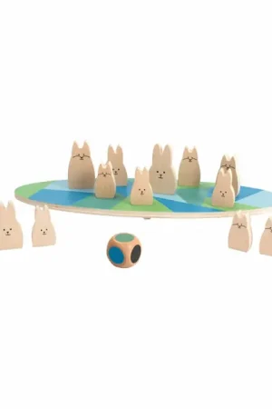 BS Toys Houten Balansspel Konijnen Uitverkoop