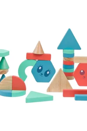 Uitverkoop BS Toys Houten Bouwstenen - 38dlg.