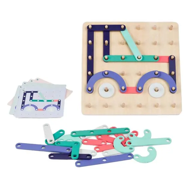 Lage Prijs BS Toys Houten Geoplank - 40dlg.