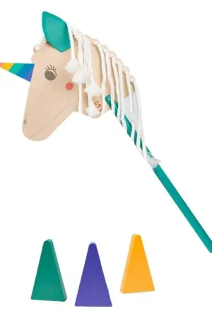 BS Toys Houten Eenhoorn Stokpaard Gratis Retour