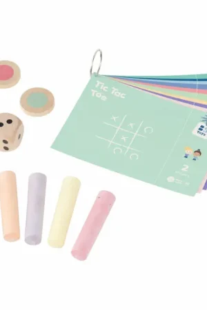 BS Toys Actieve Krijtspelletjes - 10dlg. Beste Prijs