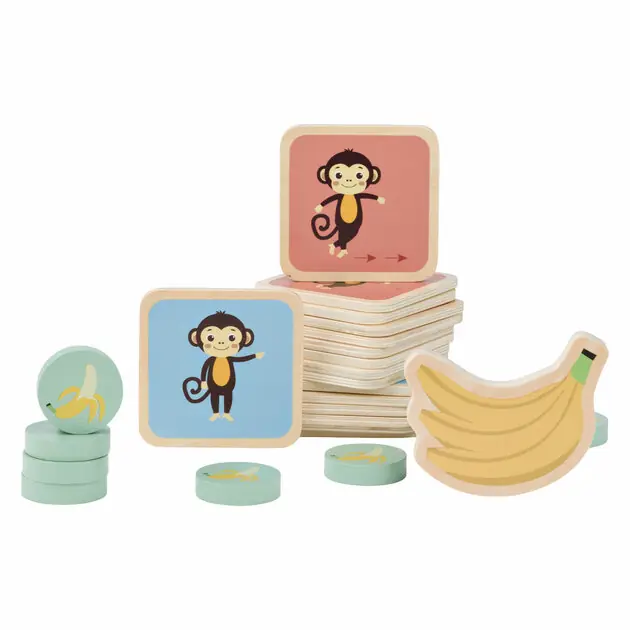 Aanbieding BS Toys Volg de Aap - 2-4 Spelers