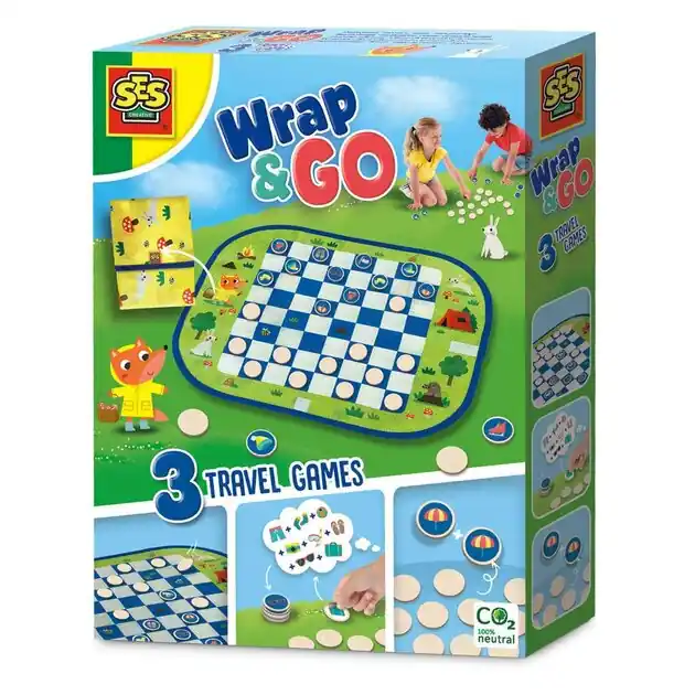 Rechtstreeks Van De Fabrikant SES Wrap en Go Reisspellen, 3in1